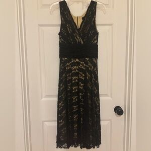 🖤 Connected Apparel Elegant Black Lace Dress 🖤